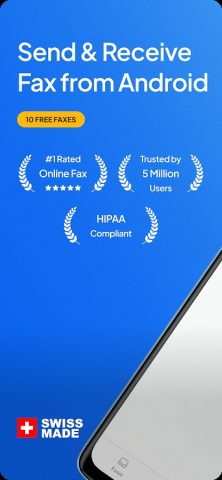 Fax.Plus — Интернет-факс для Android — скриншот 1