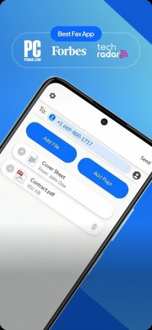 Fax.Plus — Интернет-факс для Android — скриншот 2