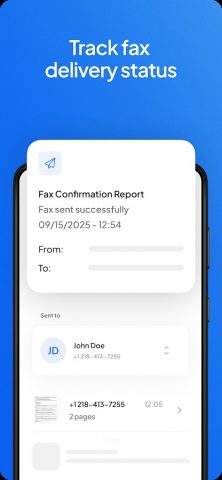 Fax.Plus — Интернет-факс для Android — скриншот 5
