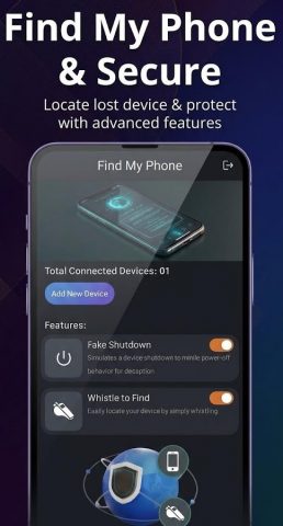 Find My Lost Phone & Security для Android — скриншот 1