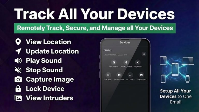 Find My Lost Phone & Security для Android — скриншот 2