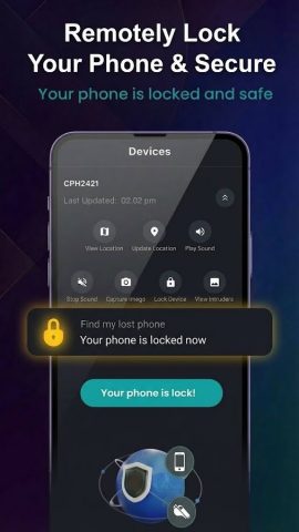 Find My Lost Phone & Security для Android — скриншот 4