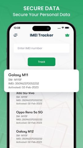 Find My Phone Info: IMEI Track для Android — скриншот 2