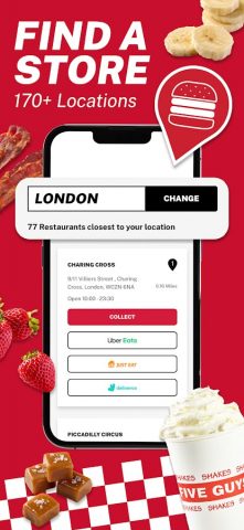 Five Guys для Android — скриншот 3