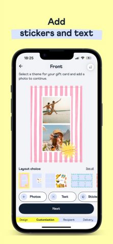 Fizzer — Personalized Cards для iOS — скриншот 4