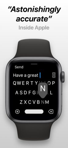 FlickType — Watch Keyboard для iOS — скриншот 3