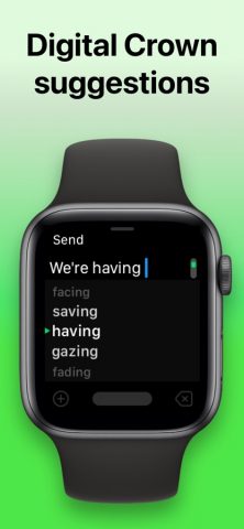 FlickType — Watch Keyboard для iOS — скриншот 4