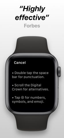 FlickType — Watch Keyboard для iOS — скриншот 5