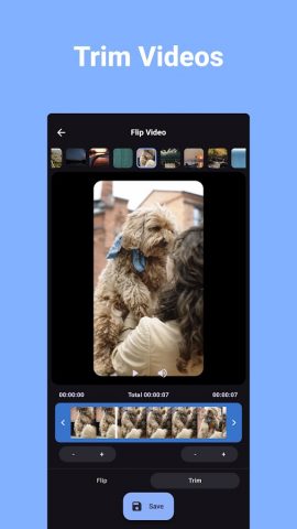 Флип Видео — Зеркало Видео для Android — скриншот 4
