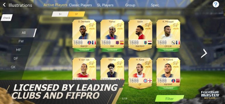 Football Master для Android — скриншот 1