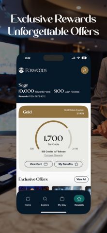 Foxwoods для iOS — скриншот 4