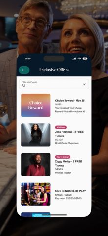 Foxwoods для iOS — скриншот 5