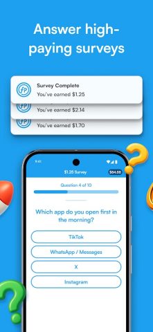FeaturePoints: Earn Cash App для Android — скриншот 4