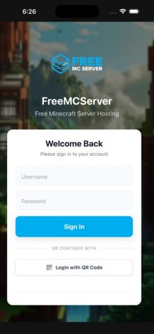 FreeMcServer для iOS — скриншот 1