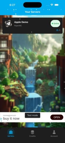 FreeMcServer для iOS — скриншот 2