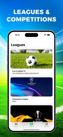 Футбол ТВ: Результаты Матчей для iOS — скриншот 2