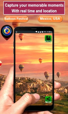 GPS Camera location: photo app для Android — скриншот 1