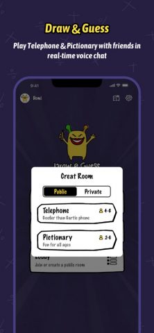 Gartic Phone: Draw & Guess для iOS — скриншот 1