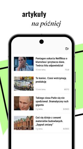 Gazeta.pl LIVE Wiadomości для Android — скриншот 5
