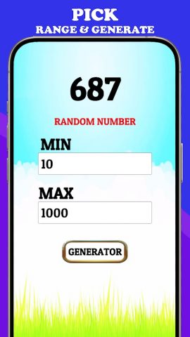 Random Number Generator Wheel для Android — скриншот 4