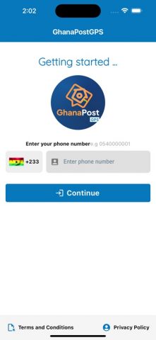 GhanaPostGPS для iOS — скриншот 2