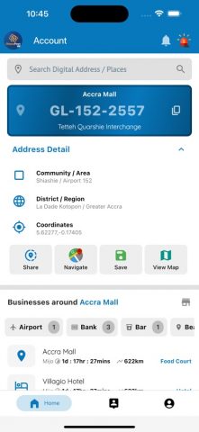GhanaPostGPS для iOS — скриншот 4