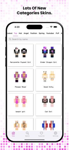 Girl Skins for Minecraft 2024 для iOS — скриншот 1