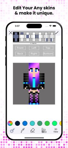 Girl Skins for Minecraft 2024 для iOS — скриншот 2