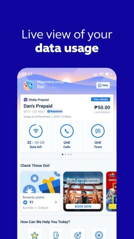 GlobeOne: Get More from Globe для Android — скриншот 2