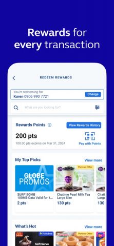 GlobeOne: Get More from Globe для iOS — скриншот 4
