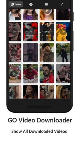 Go Video Downloader & Player для Android — скриншот 2