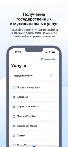 Госуслуги для iOS — скриншот 3
