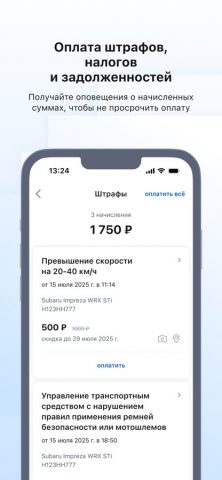 Госуслуги для iOS — скриншот 4
