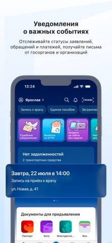Госуслуги для iOS — скриншот 5