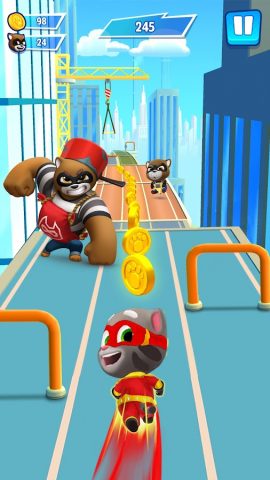 Говорящий Том: погоня героев — скриншот 1