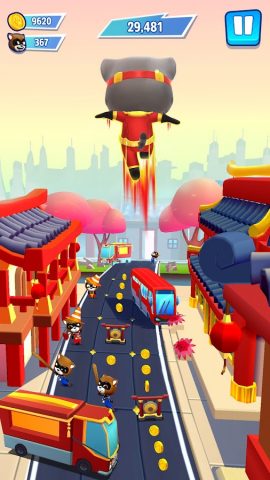 Говорящий Том: погоня героев — скриншот 2