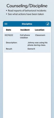Gradelink Student/Parent App для Android — скриншот 5