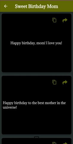 Happy Birthday Mom Wishes для Android — скриншот 4