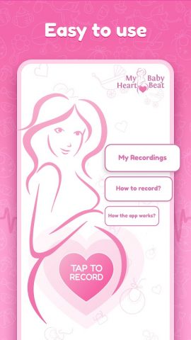 Hear My Baby Heartbeat Monitor для Android — скриншот 2