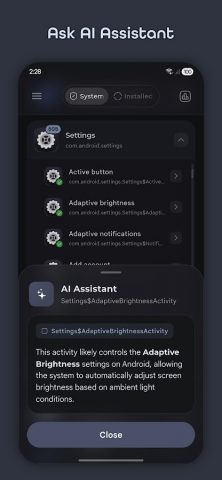 Hidden Settings для Android — скриншот 3