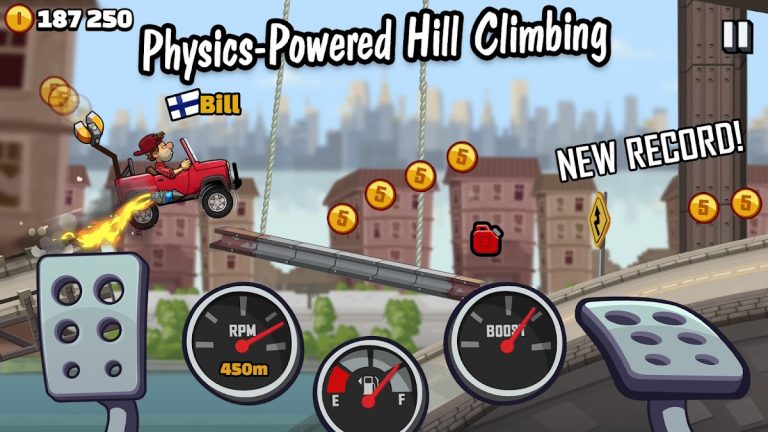 Hill Climb Racing 2 для Android — скриншот 1
