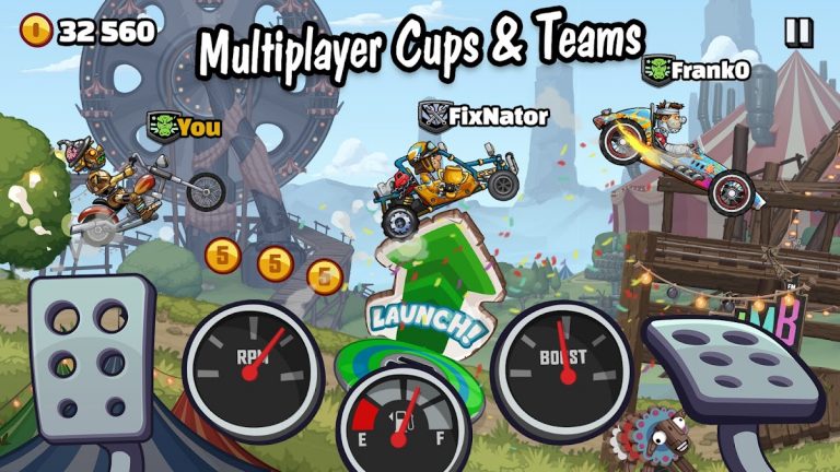 Hill Climb Racing 2 для Android — скриншот 4