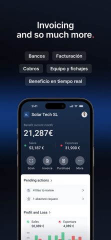 Holded invoicing and much more для iOS — скриншот 1