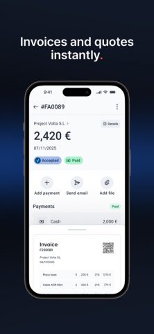 Holded invoicing and much more для iOS — скриншот 2