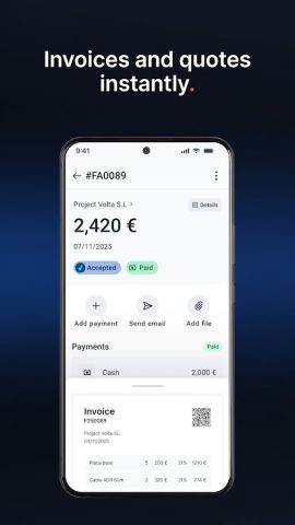 Holded invoicing and much more для Android — скриншот 2