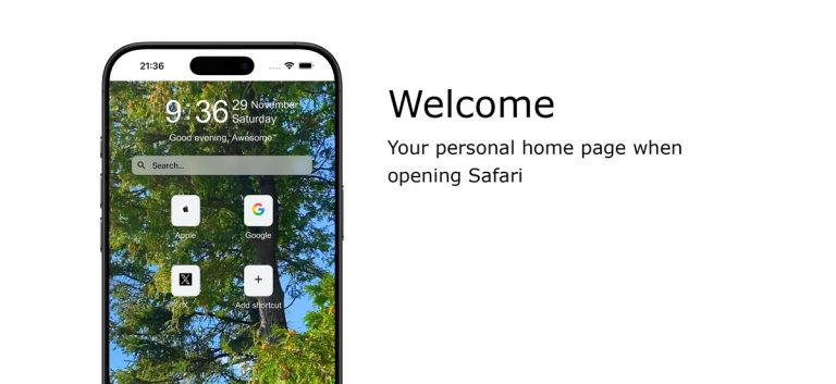 Home Tab for Safari для iOS — скриншот 1