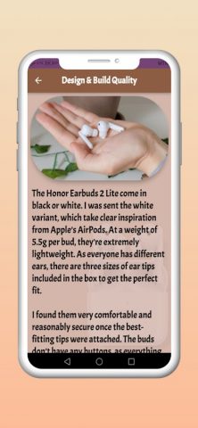 Honor earbuds 2 lite guide для Android — скриншот 2