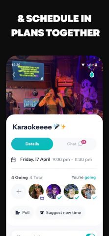 Howbout: shared calendar для Android — скриншот 3