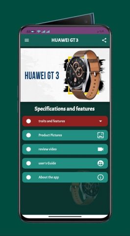 Huawei Gt 3 smartwatch guide для Android — скриншот 4