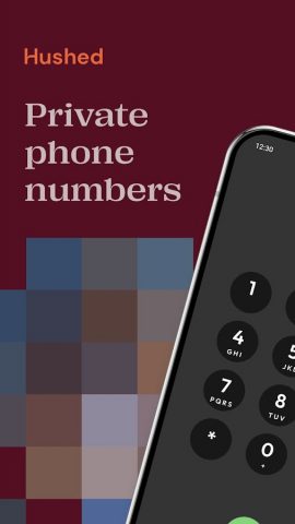 Hushed- Второй номер телефона для Android — скриншот 1
